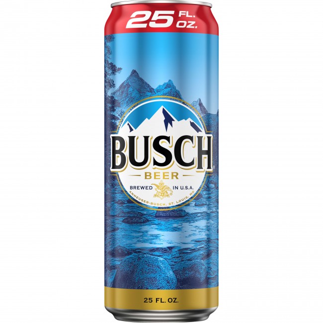 Busch Light 25oz Cans Firewater Package